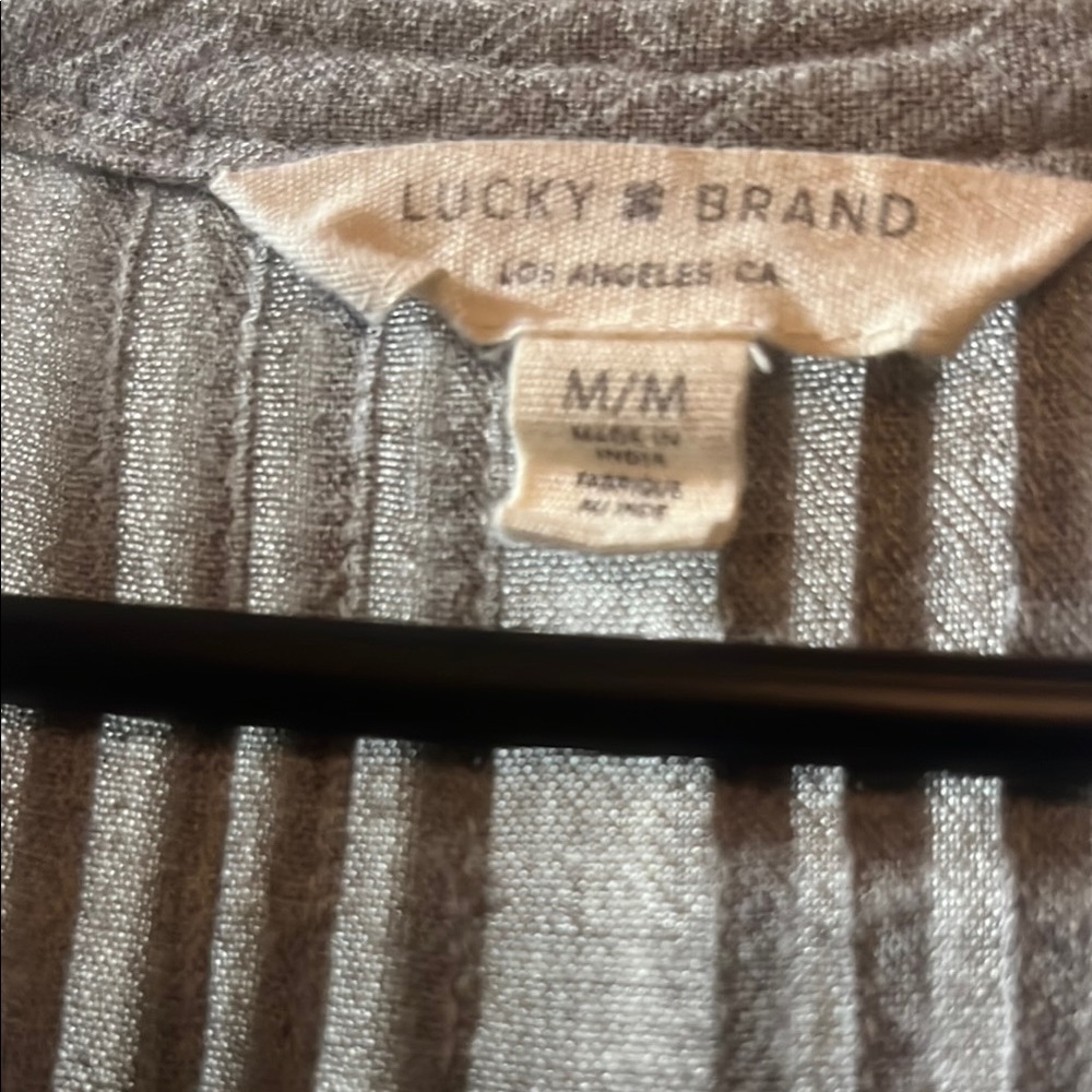 Lucky Brand Charcoal Knit Top